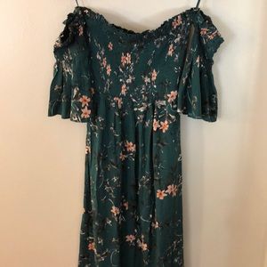 Express Gorgeous floral maxi dress